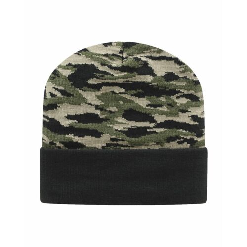 USA-Made Camo Cuffed Beanie Thumbnail