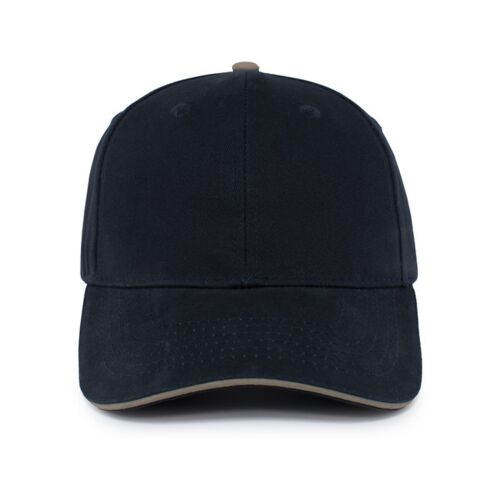Brushed Twill Cap With Sandwich Bill Thumbnail