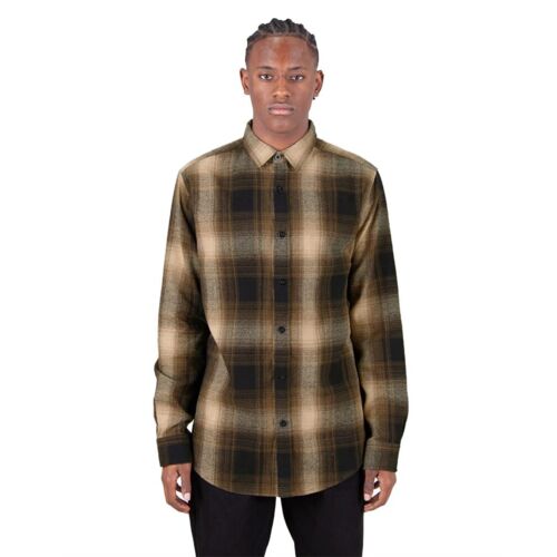 Men's Plaid Flannel Overshirt Thumbnail