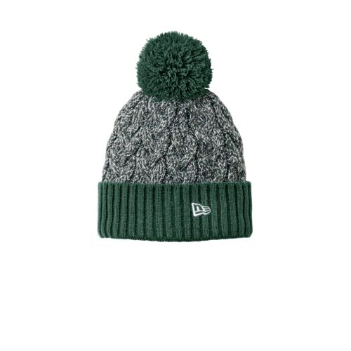 Marled Knit Pom Beanie Thumbnail