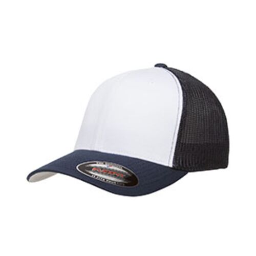 Flexfit Trucker Mesh with White Front Panels Cap Thumbnail