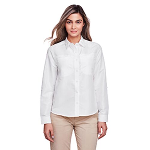 Ladies' Key West Long-Sleeve Performance Staff Shirt Thumbnail