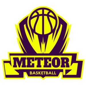 Meteor Basketball Logo Template Thumbnail