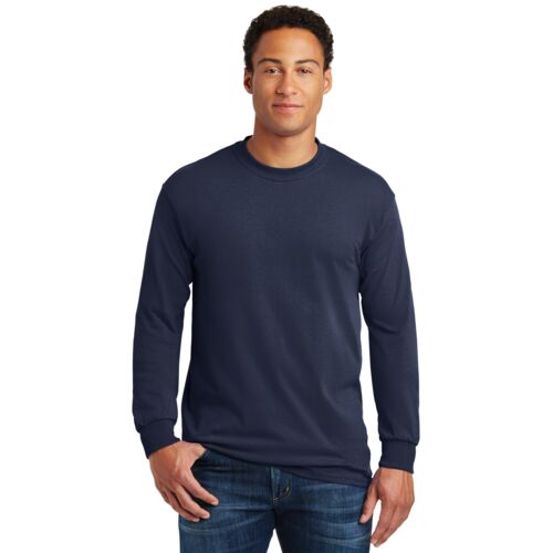 Heavy Cotton 100% Unisex Cotton Long Sleeve T-Shirt Thumbnail