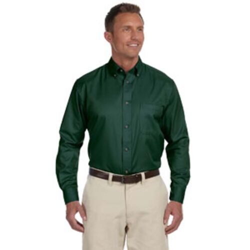 Men's Easy Blend™ Long-Sleeve Twill Shirt with Stain-Release Thumbnail