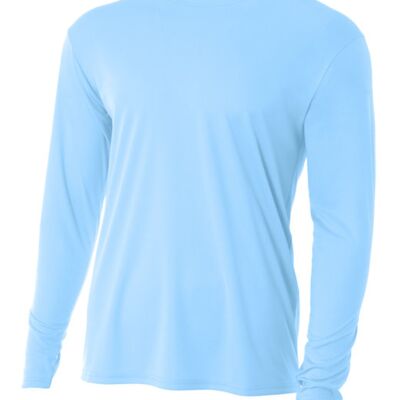 Long-Sleeve Cooling Performance Crew Neck T-Shirt Thumbnail