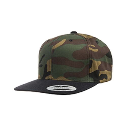 6-Panel Structured Flat Visor Classic Snapback Thumbnail
