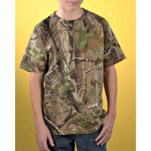 Youth Officially Licensed REALTREE® Camouflage Short Sleeve T-Shirt Thumbnail