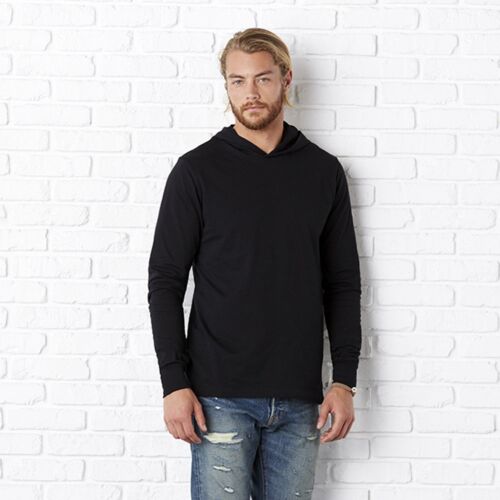 Unisex Jersey long sleeve hoodie Thumbnail