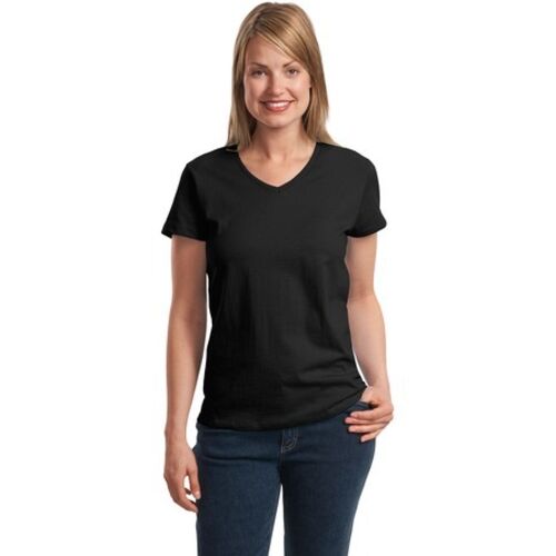 LAT Ladies V Neck T-Shirt Thumbnail