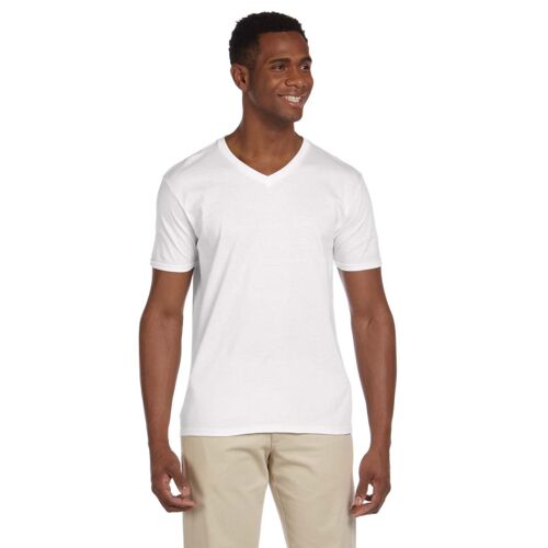 "Softstyle" Adult Unisex V-Neck T-Shirt Thumbnail