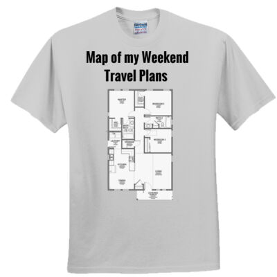 Map of My Weekend Travel Plans Thumbnail
