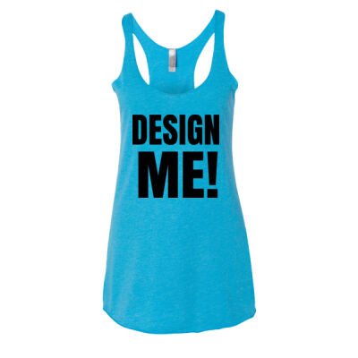 Junior Fit Tri Blend Racerback Tank Thumbnail