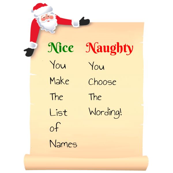 Santa's Nice or Naughty List Thumbnail