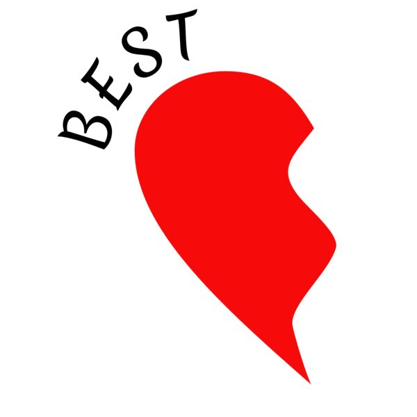 Best Friends Heart Left Thumbnail
