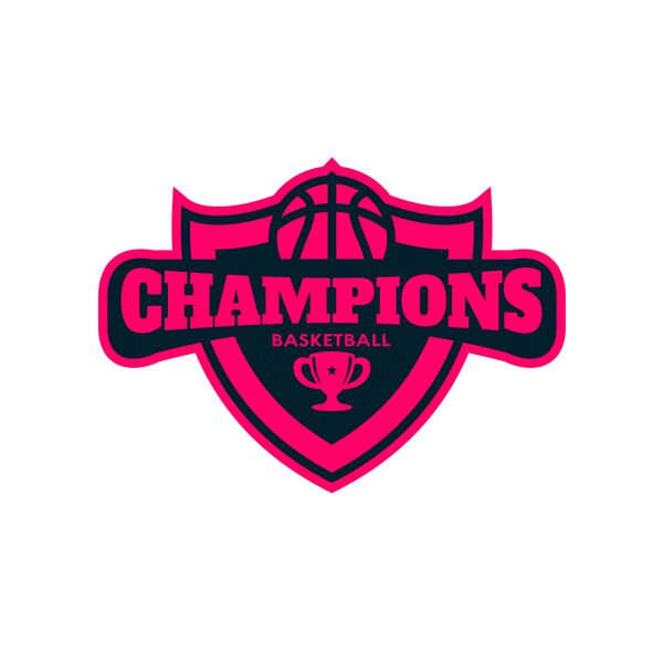 Champions Basketball League logo template Thumbnail