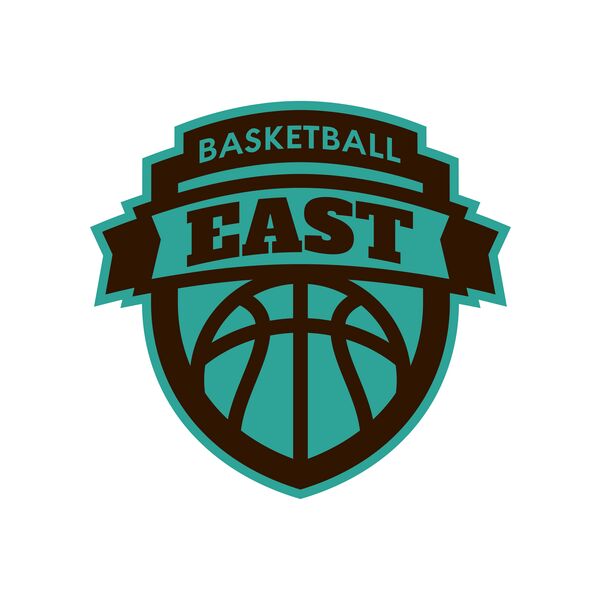 East Basketball logo template Thumbnail