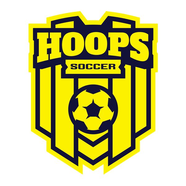 Hoops Soccer logo template Thumbnail