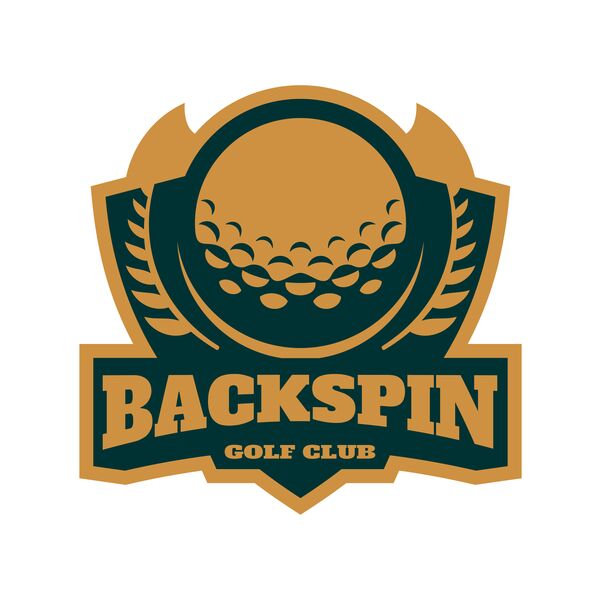 Backspin Golf club logo template Thumbnail