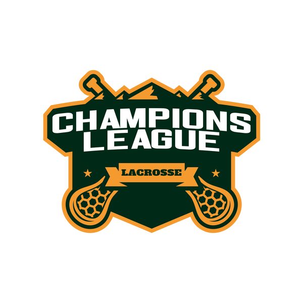 Champions League Lacrosse Logo Template Thumbnail