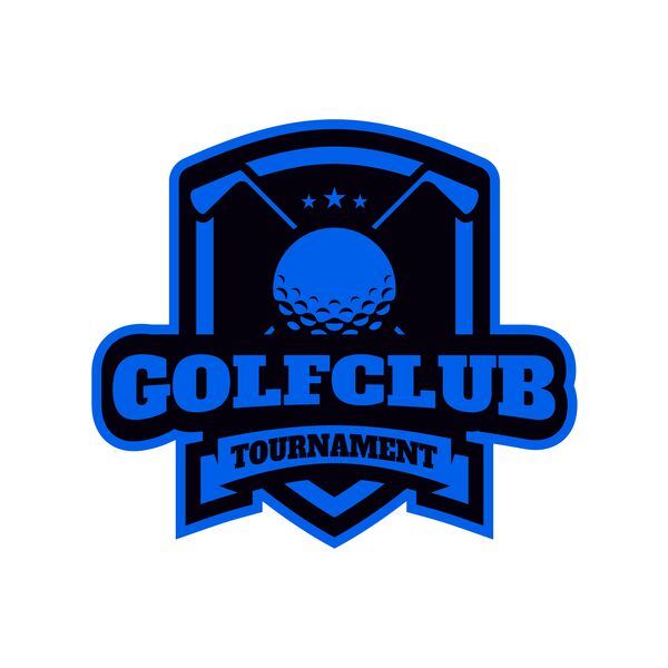 Golf Club Tournament logo template 03 Thumbnail