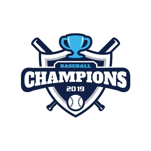 Champions Baseball logo template 02 Thumbnail