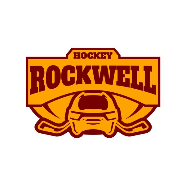 Rockwell Hockey logo template 02 Thumbnail