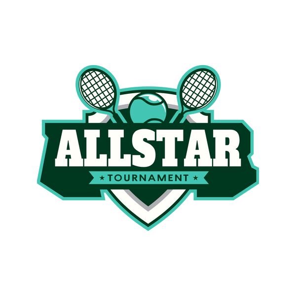 All star Tournament logo template Thumbnail
