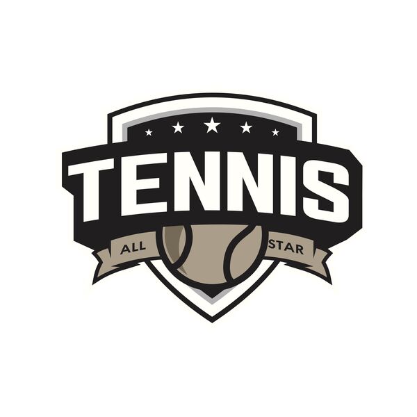 Tennis All star logo template Thumbnail