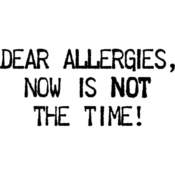 Dear Allergies Thumbnail