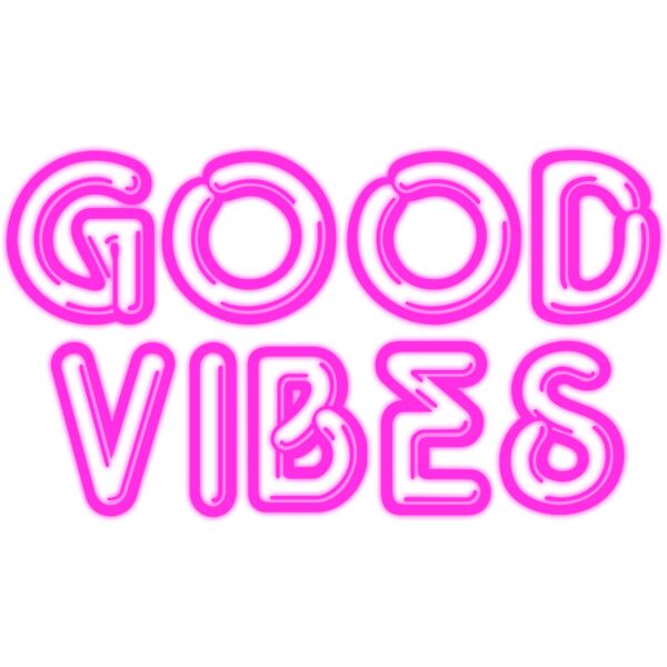 Good Vibes Neon Glow Thumbnail