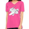 Missy's Relaxed Jersey Short-Sleeve V-Neck T-Shirt Thumbnail