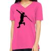 Missy's Relaxed Jersey Short-Sleeve V-Neck T-Shirt Thumbnail