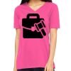 Missy's Relaxed Jersey Short-Sleeve V-Neck T-Shirt Thumbnail