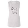 Ladies' Bella Flowy Scoop Muscle Tank Thumbnail