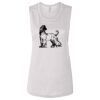 Ladies' Bella Flowy Scoop Muscle Tank Thumbnail