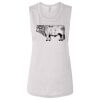 Ladies' Bella Flowy Scoop Muscle Tank Thumbnail