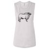 Ladies' Bella Flowy Scoop Muscle Tank Thumbnail