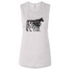 Ladies' Bella Flowy Scoop Muscle Tank Thumbnail