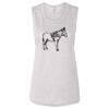 Ladies' Bella Flowy Scoop Muscle Tank Thumbnail