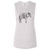 Ladies' Bella Flowy Scoop Muscle Tank Thumbnail