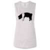 Ladies' Bella Flowy Scoop Muscle Tank Thumbnail