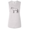 Ladies' Bella Flowy Scoop Muscle Tank Thumbnail