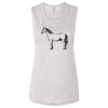 Ladies' Bella Flowy Scoop Muscle Tank Thumbnail