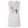 Ladies' Bella Flowy Scoop Muscle Tank Thumbnail