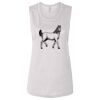 Ladies' Bella Flowy Scoop Muscle Tank Thumbnail