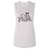 Ladies' Bella Flowy Scoop Muscle Tank Thumbnail