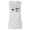 Ladies' Bella Flowy Scoop Muscle Tank Thumbnail