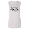 Ladies' Bella Flowy Scoop Muscle Tank Thumbnail