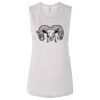 Ladies' Bella Flowy Scoop Muscle Tank Thumbnail